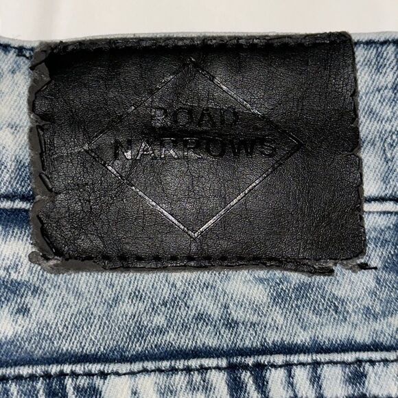 Road Narrows Jeans Size 40 Stretch Acid Wash Distressed Denim - Picture 14 of 16